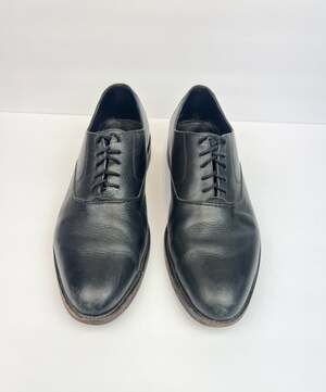 Nisolo Mens Everyday Oxford Dress Shoe Size 10.5 Black Leather